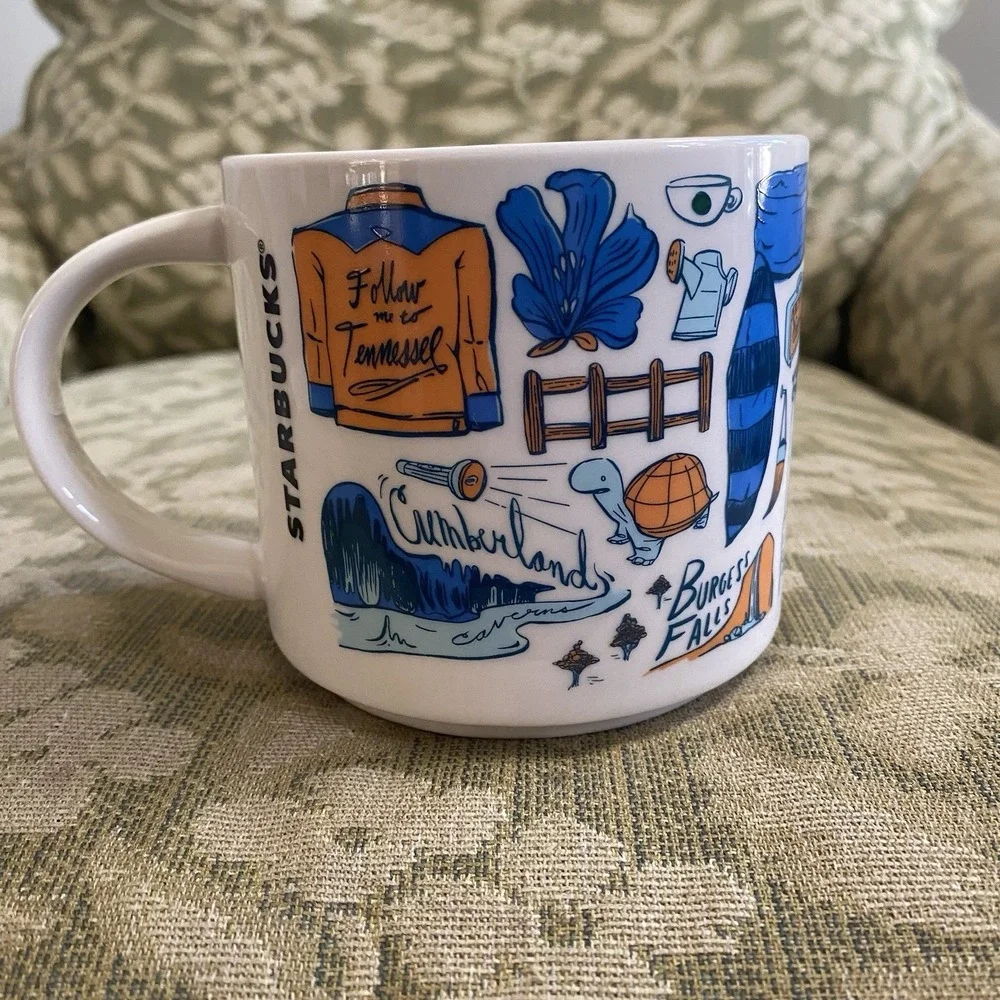 Starbucks Tennessee Been There Series Collection 14 oz Coffee Mug New No Box